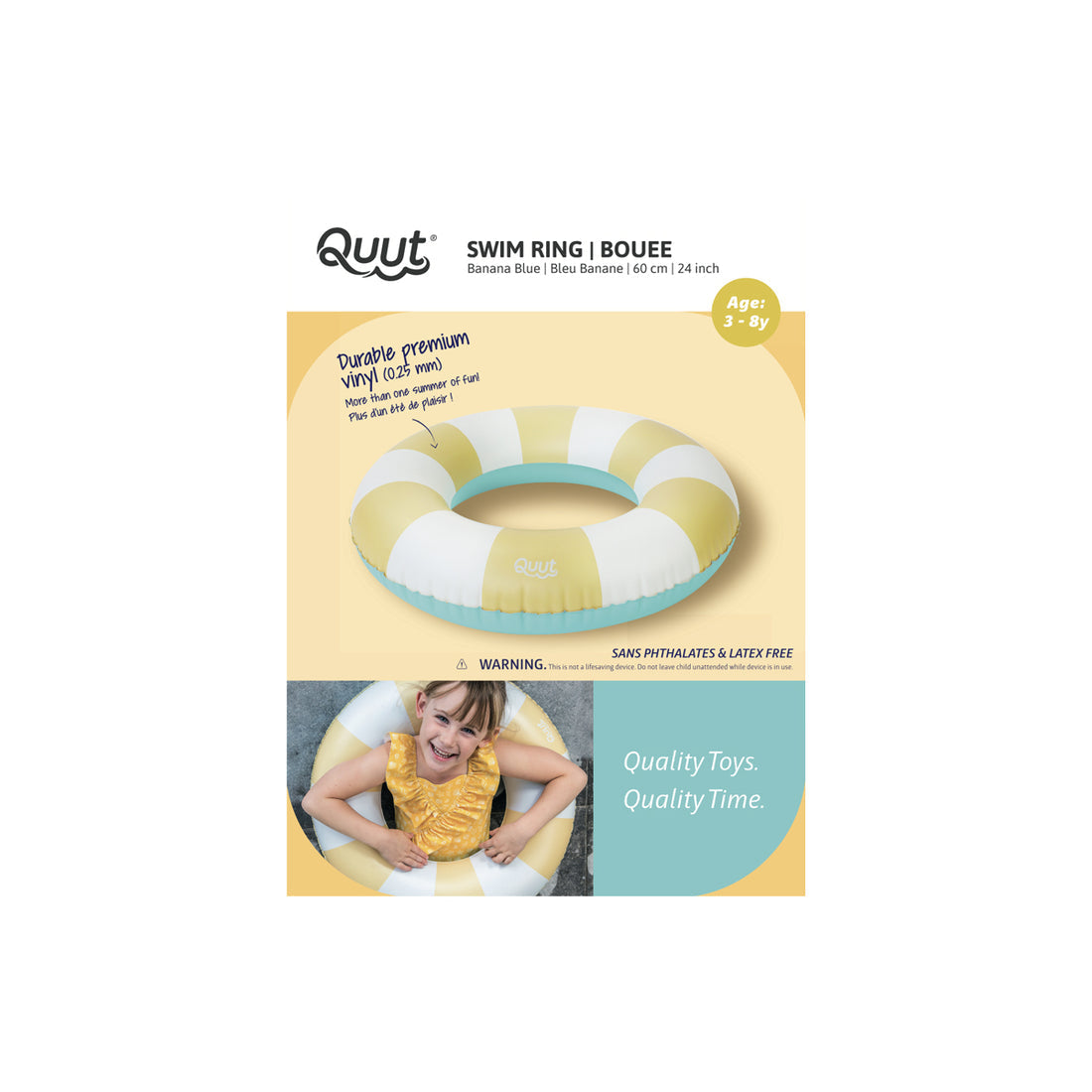 Swim Ring - Banana Blue