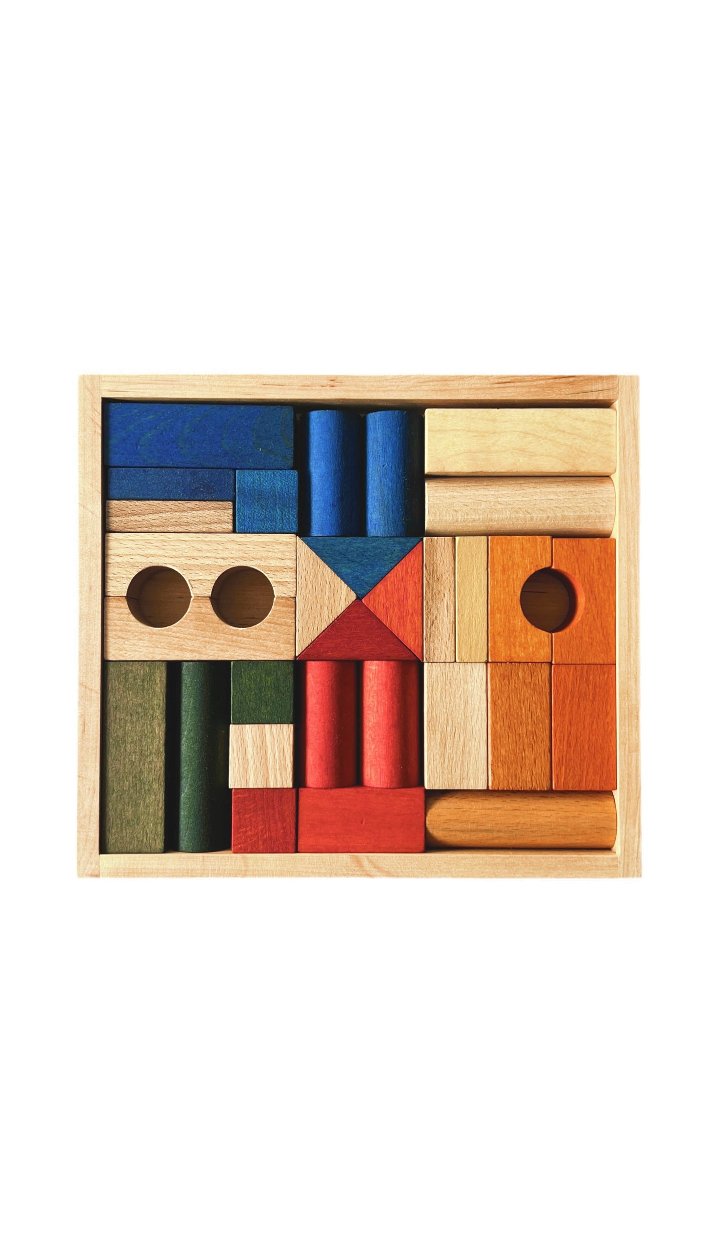 Wooden Blocks - 30 pcs