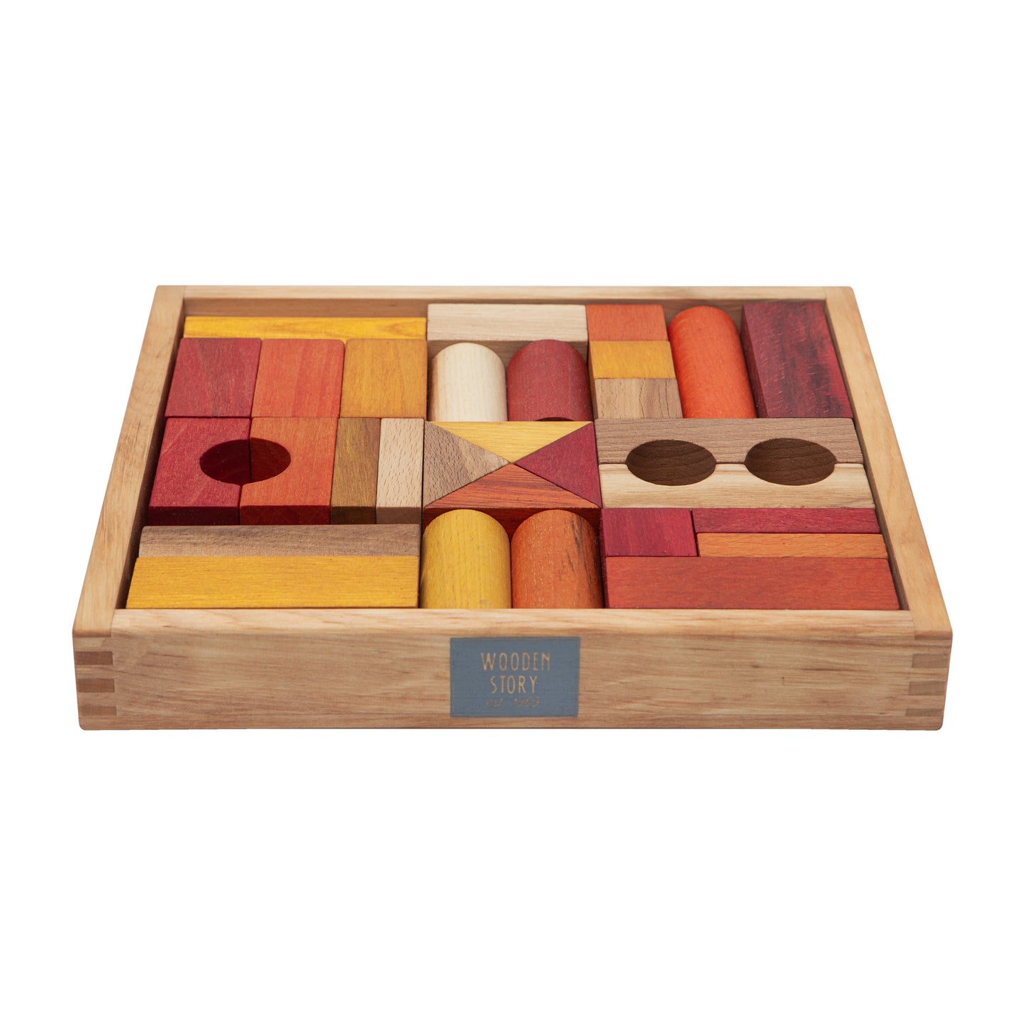 Wooden Blocks - 30 pcs