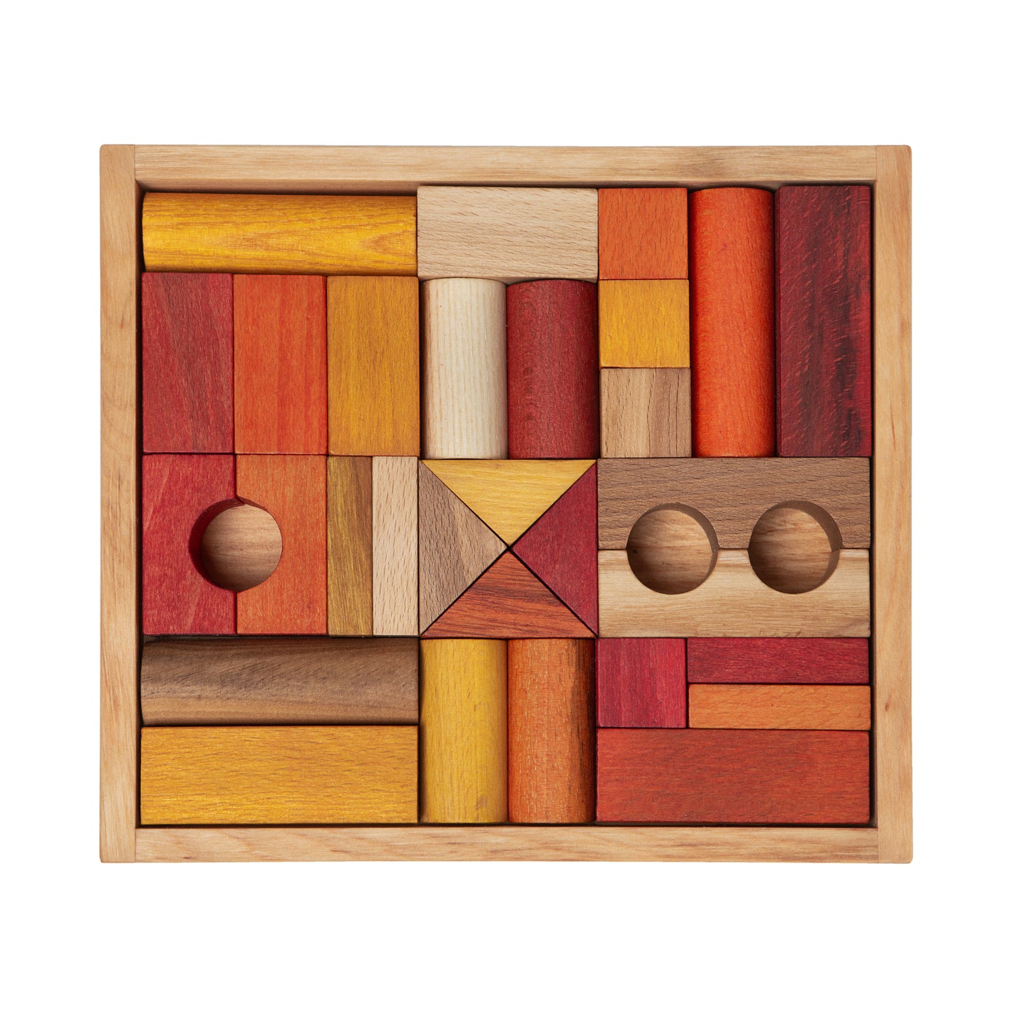 Wooden Blocks - 30 pcs