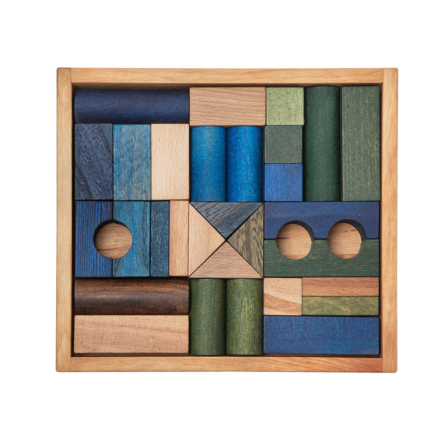 Wooden Blocks - 30 pcs