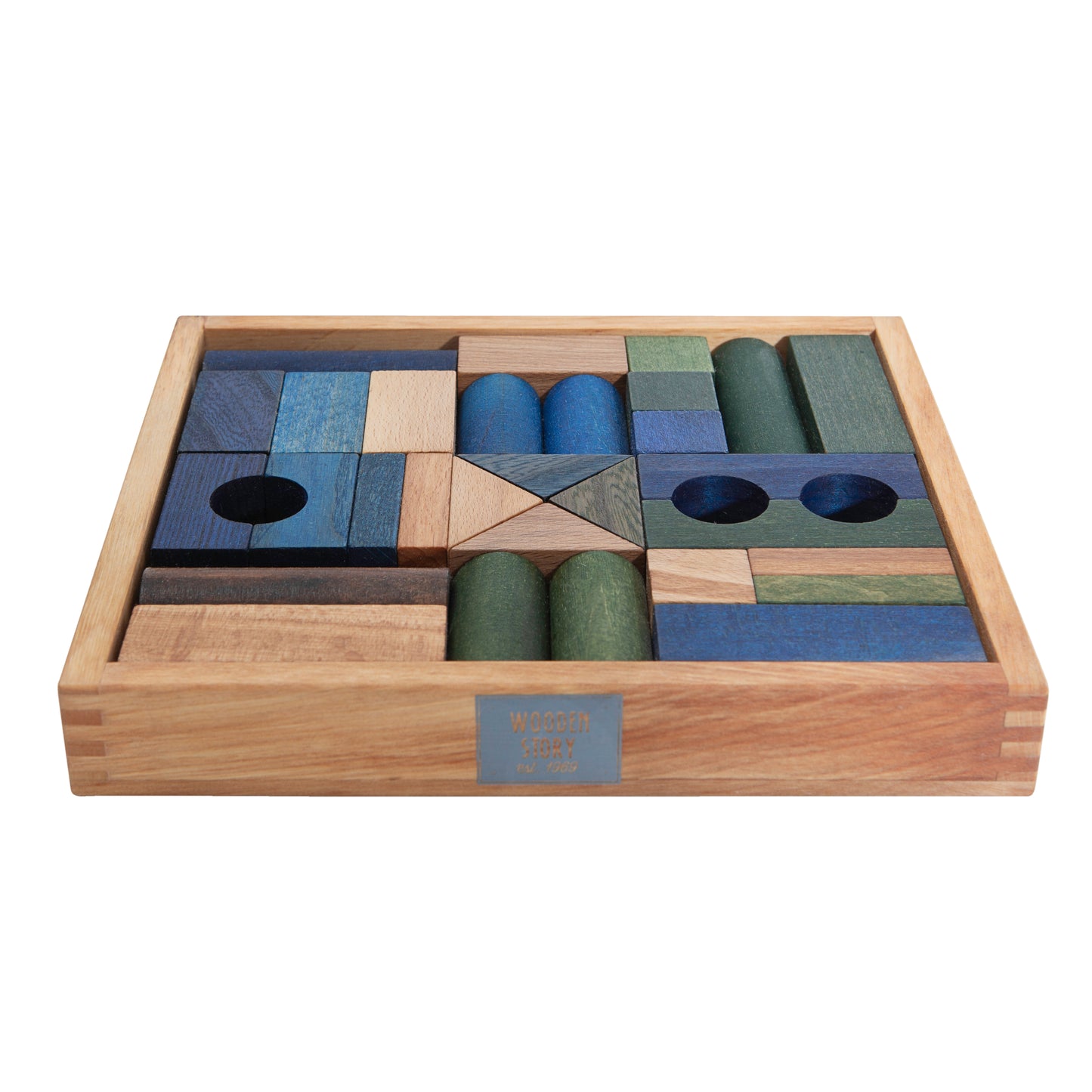Wooden Blocks - 30 pcs