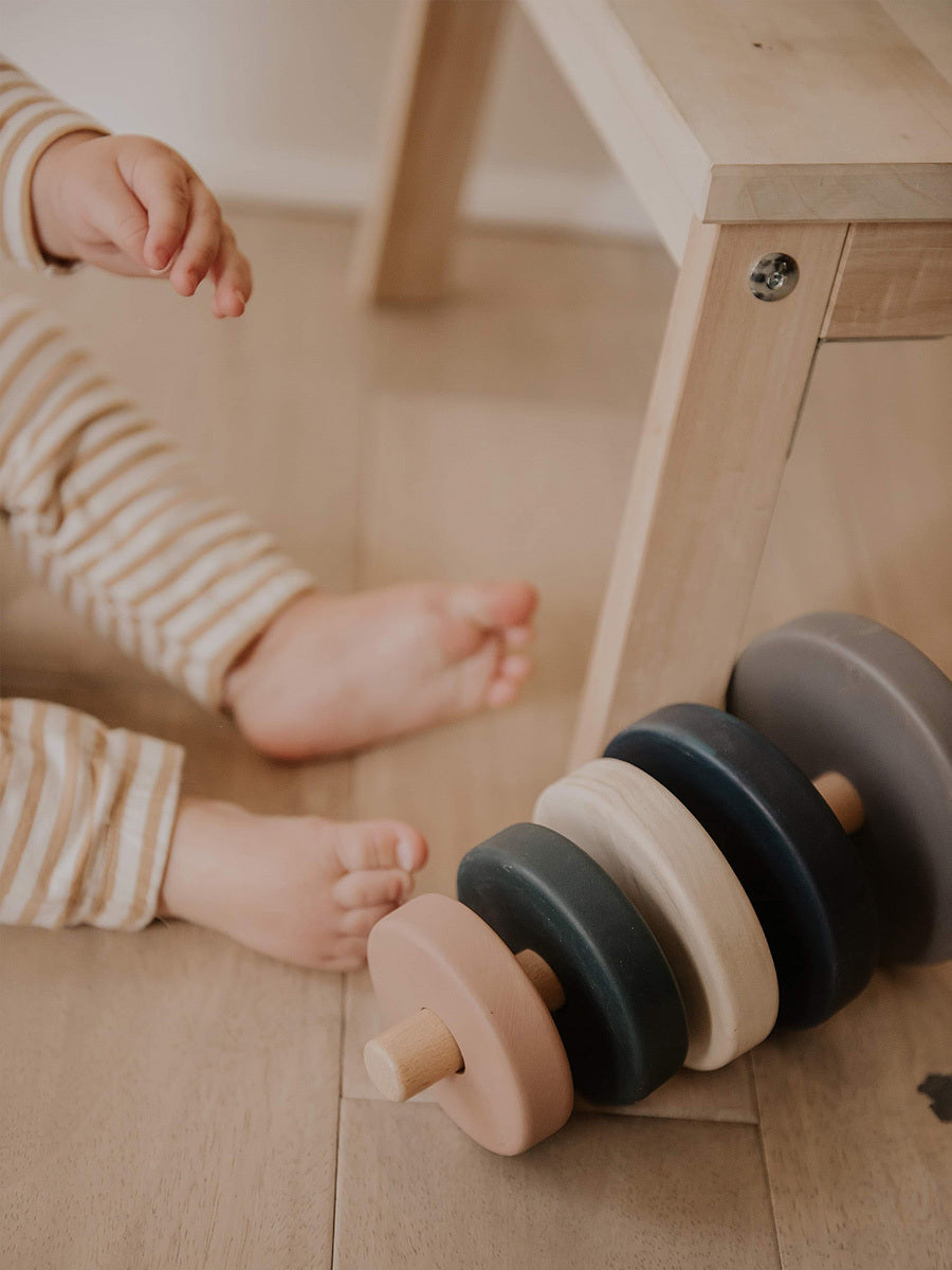 Classic Wooden Ring Stacker