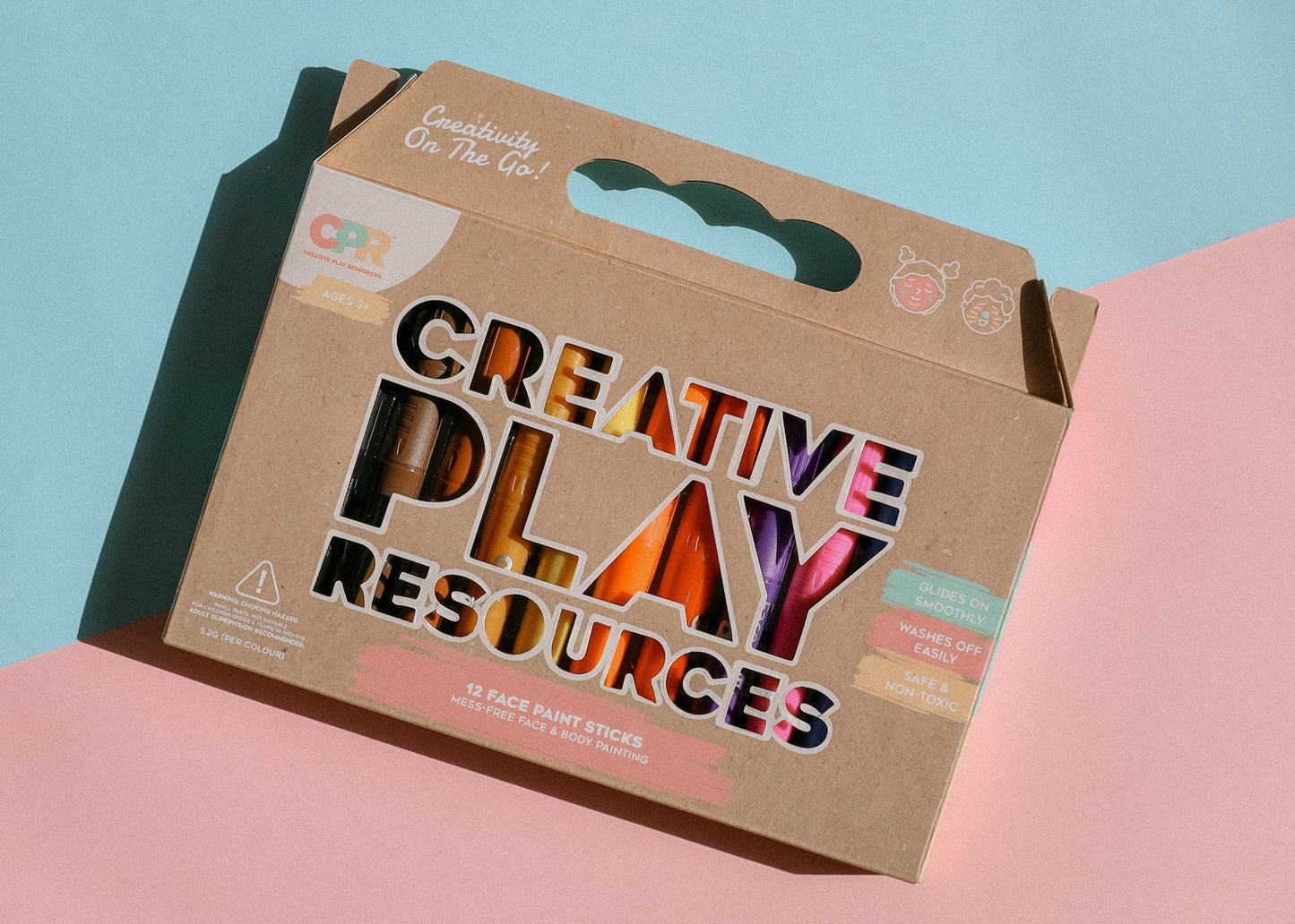 Face Paint Sticks - Pack of 12