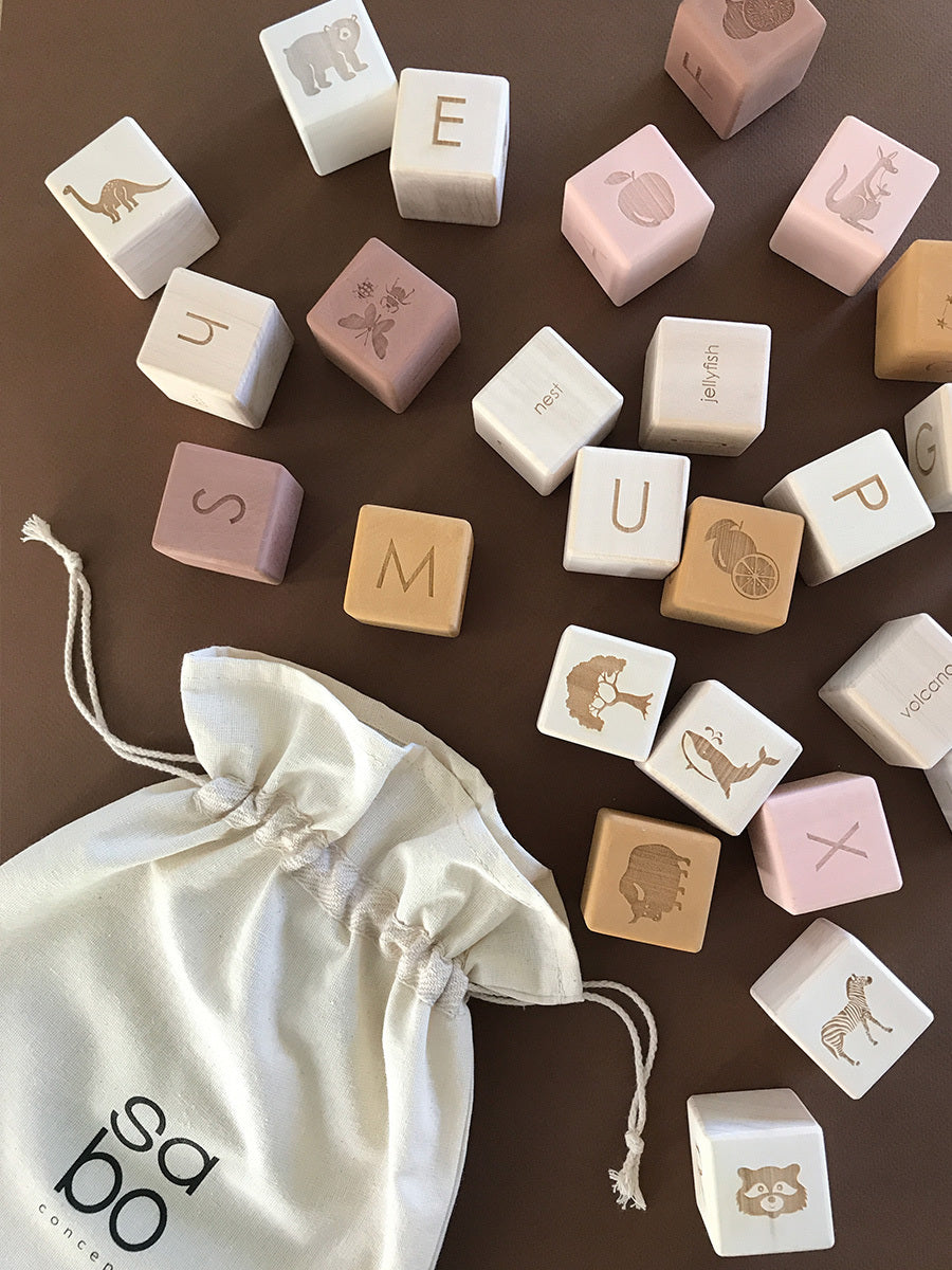 Alphabet Blocks Set
