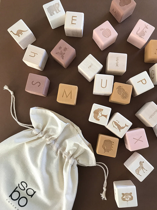 Alphabet Blocks Set