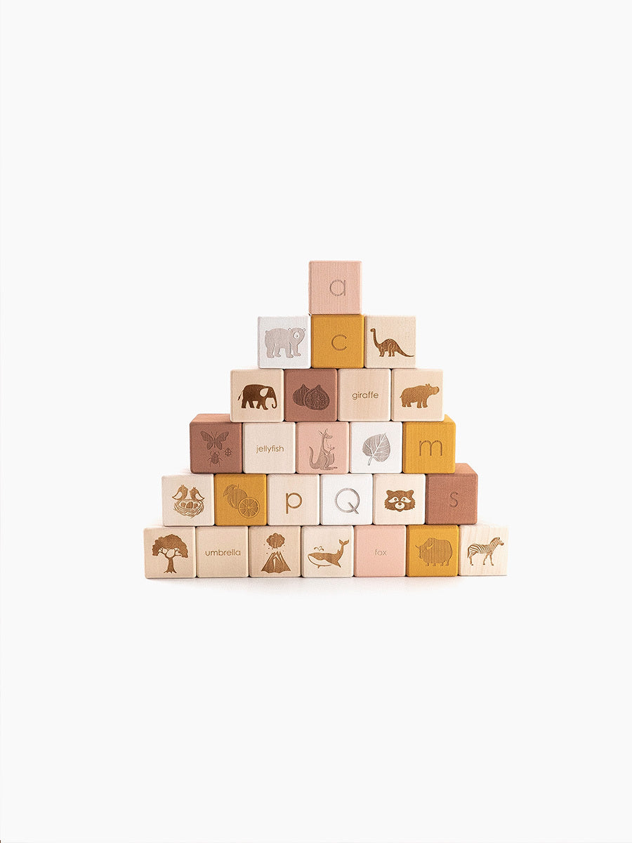 Alphabet Blocks Set