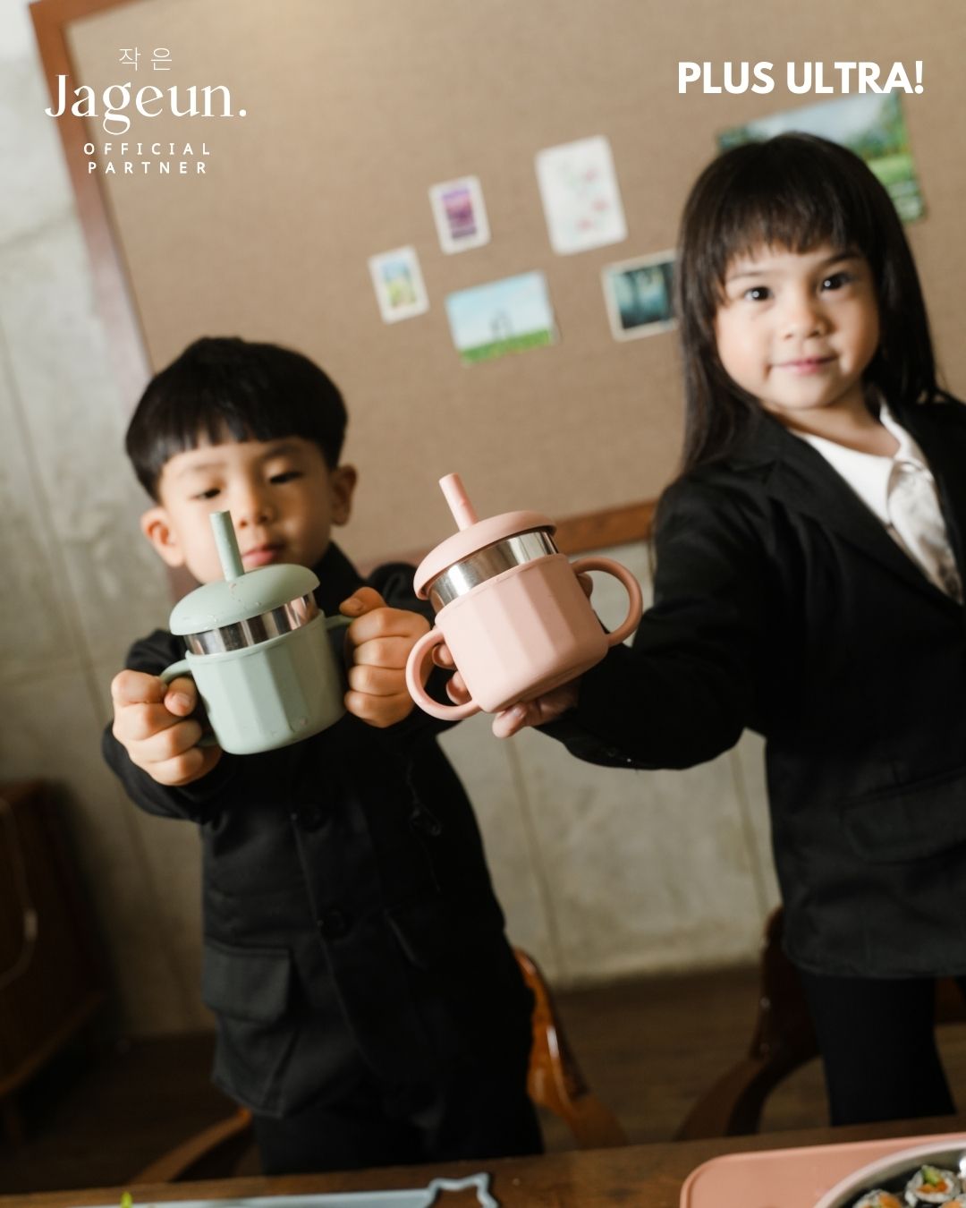 PLUS ULTRA Stainless Steel Sippy Cup