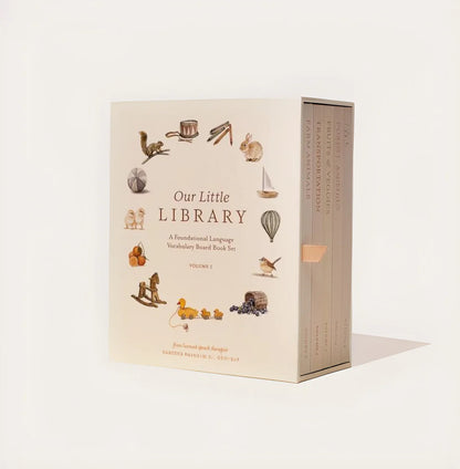 Our Little Library - A Foundational Language Vocabulary Board Book Set