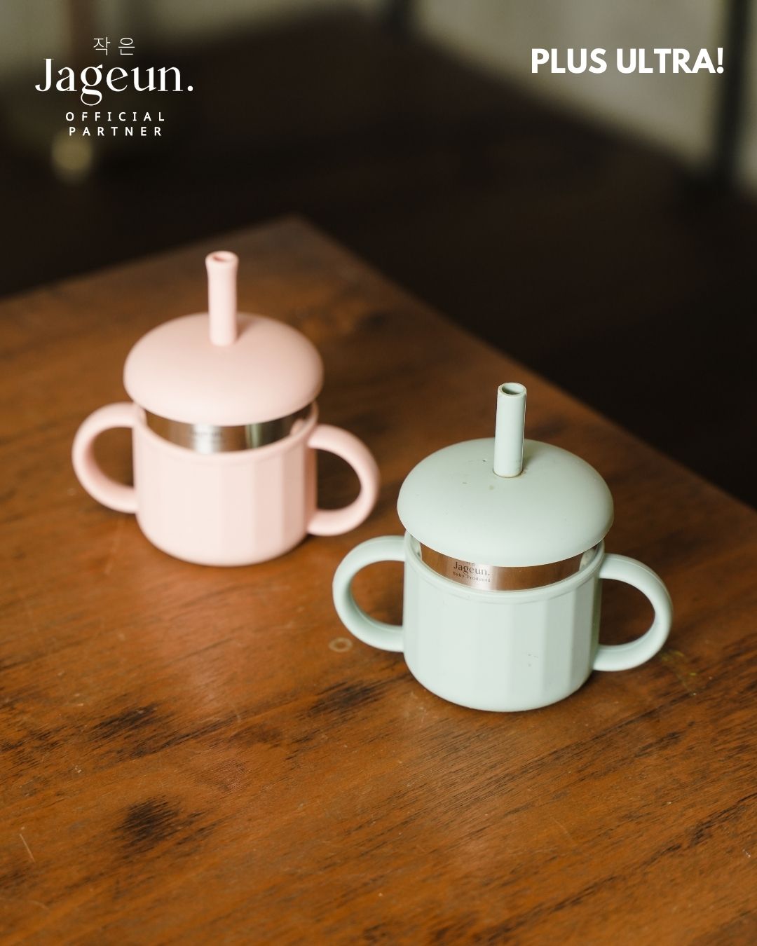 PLUS ULTRA Stainless Steel Sippy Cup