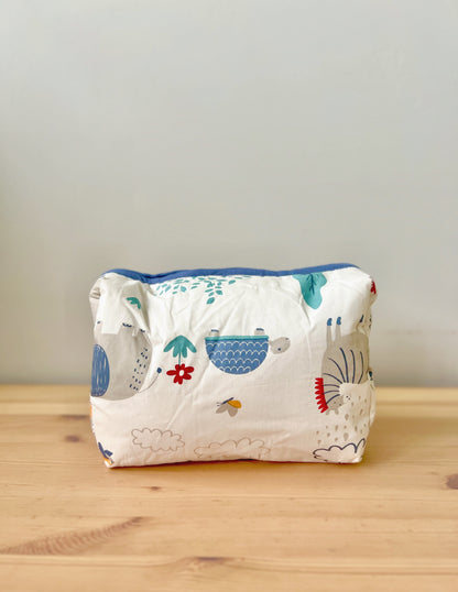 🎁 Quilted Cotton Pouch (100% off)