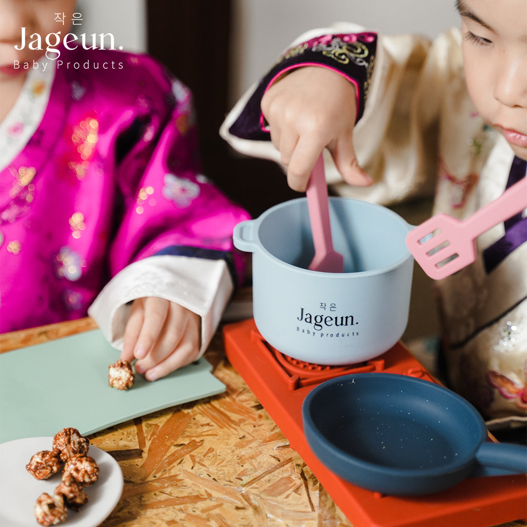 Silicone Pretend Play Cooking Set