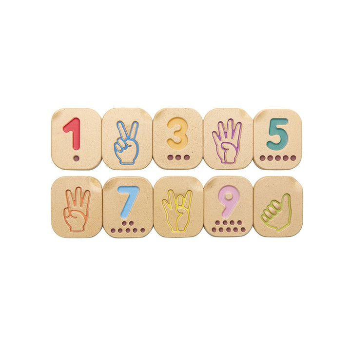 Hand Sign Numbers 1-10