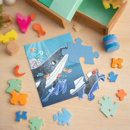 Les Aventures de Paulie Whale Giant Puzzle 36pc