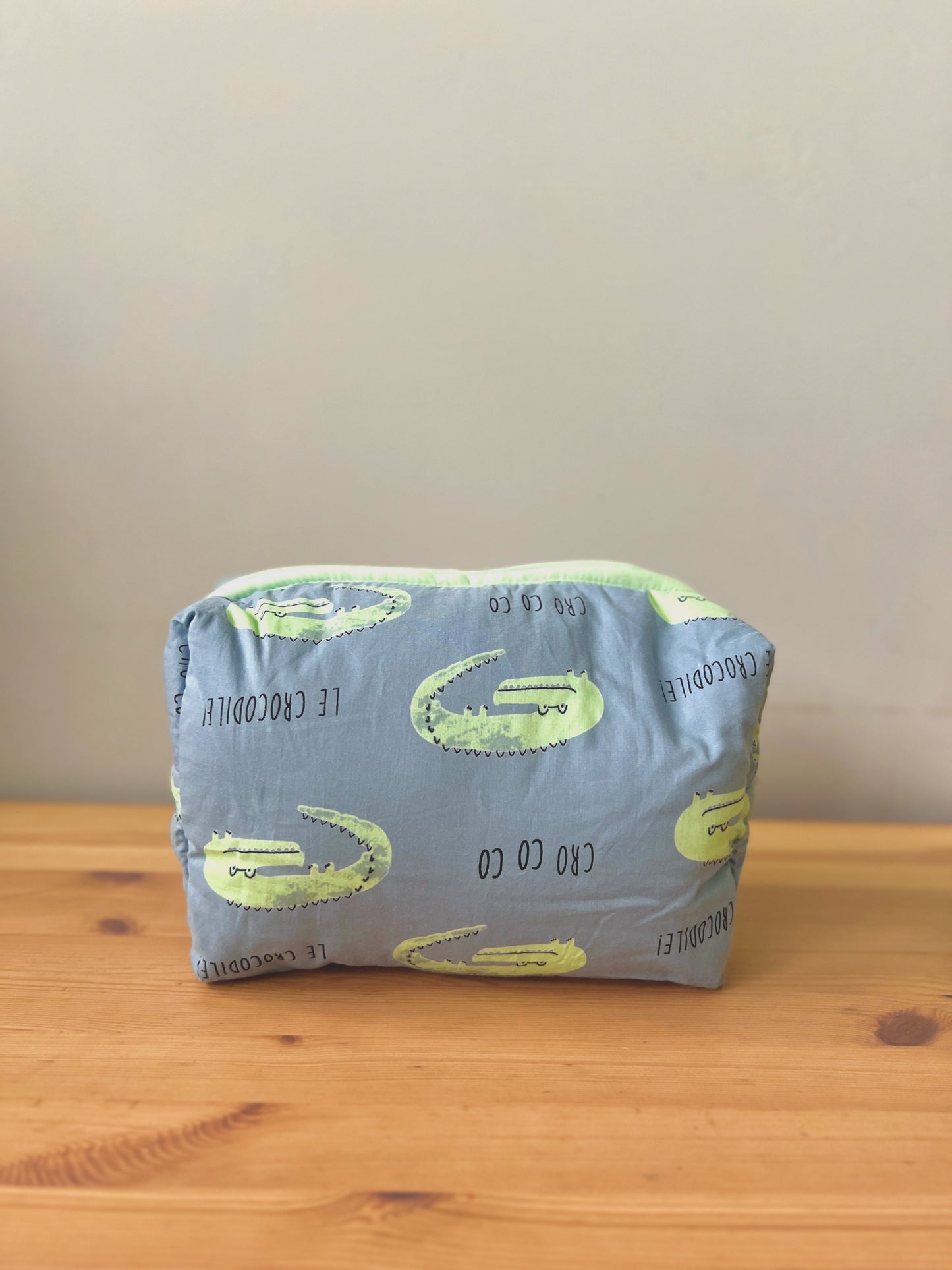 Quilted Cotton Pouch