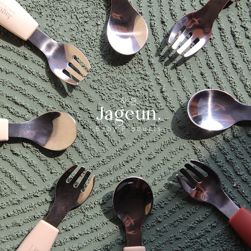 Stainless Steel Toddler Spoon & Fork Set