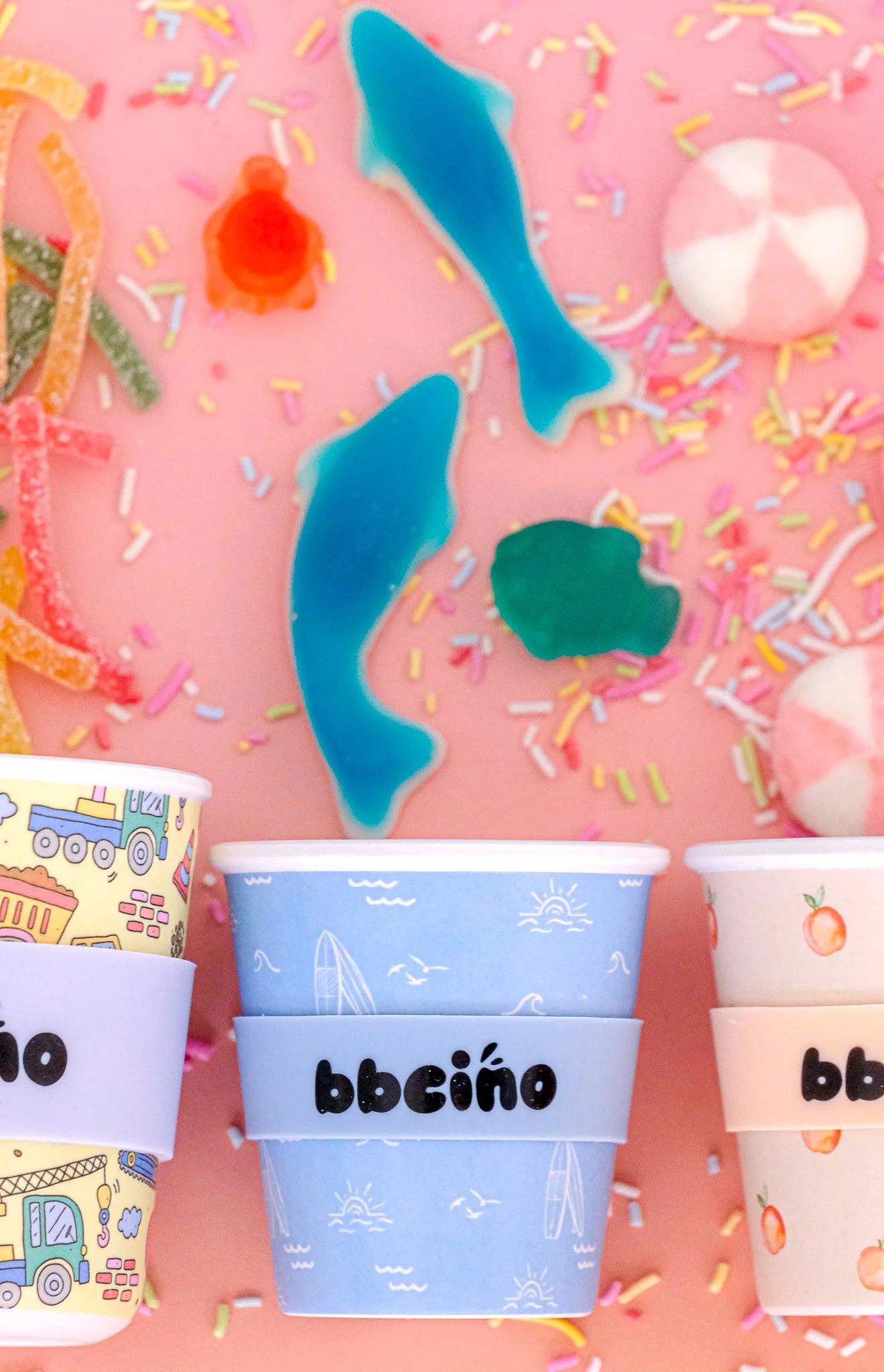 BBcino Eco-Friendly Reusable Bamboo Cups