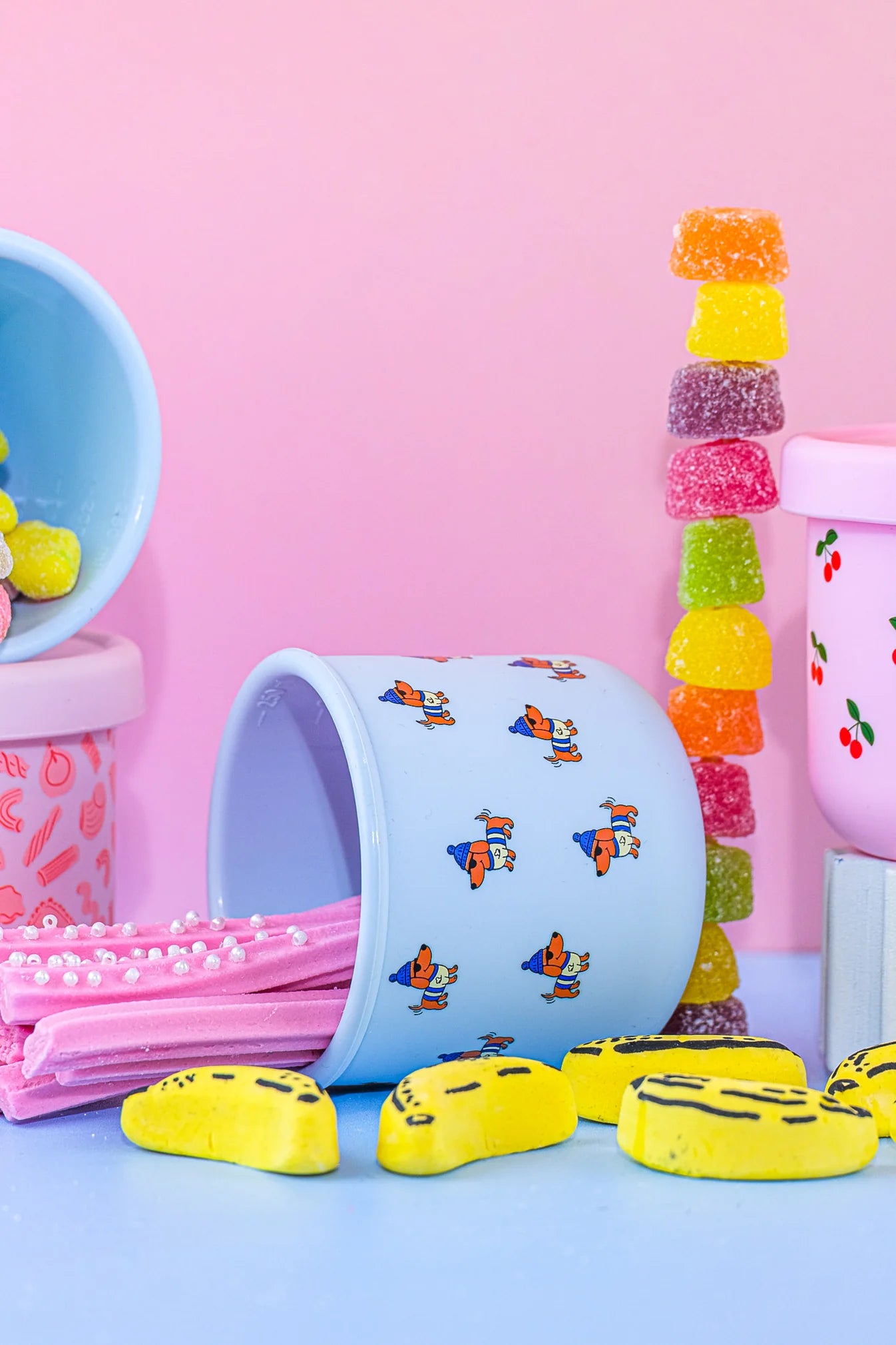 Silicone Snack Pots - Eco-Friendly Reusable Baby Storage