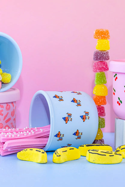 Silicone Snack Pots - Eco-Friendly Reusable Baby Storage