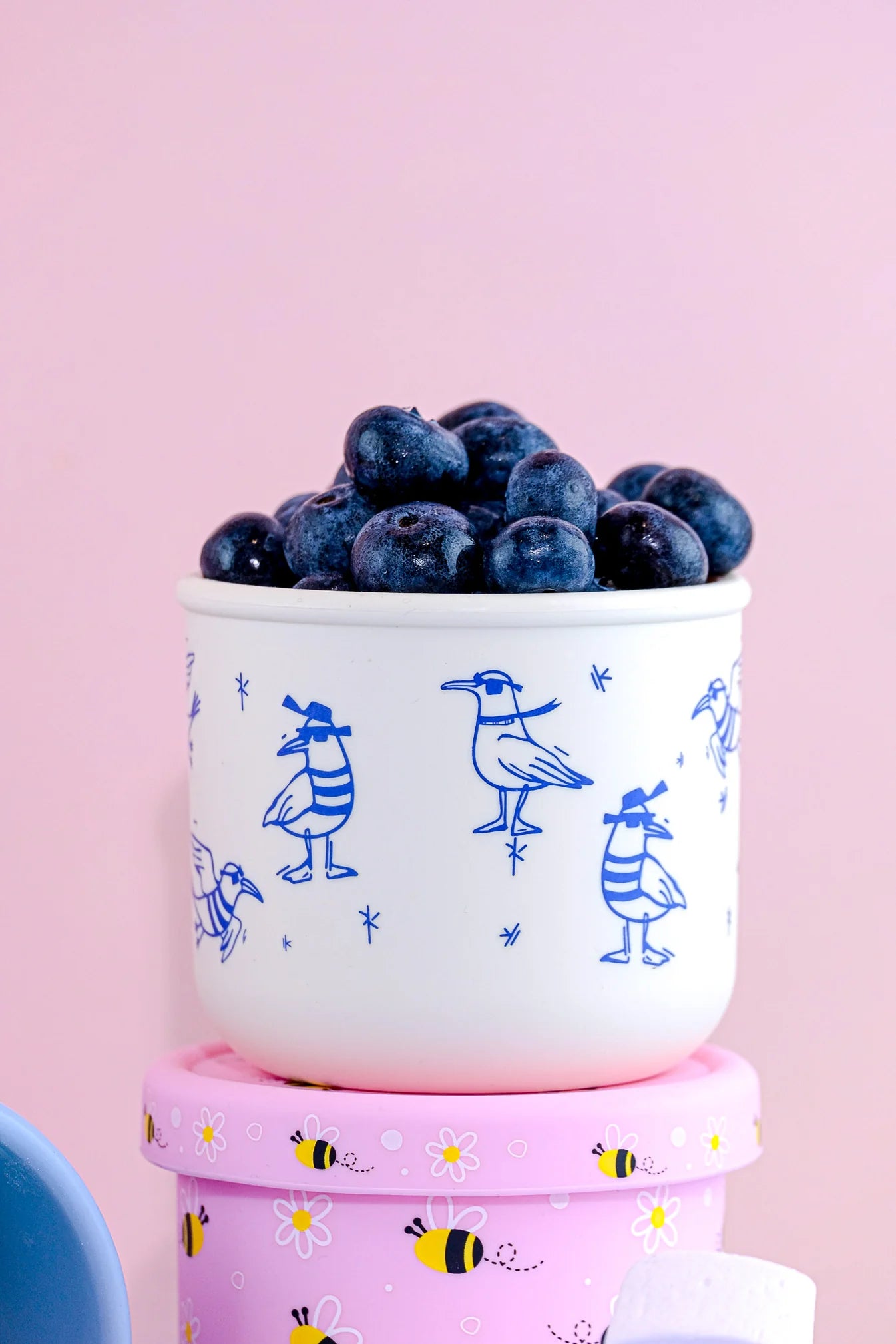 Silicone Snack Pots - Eco-Friendly Reusable Baby Storage