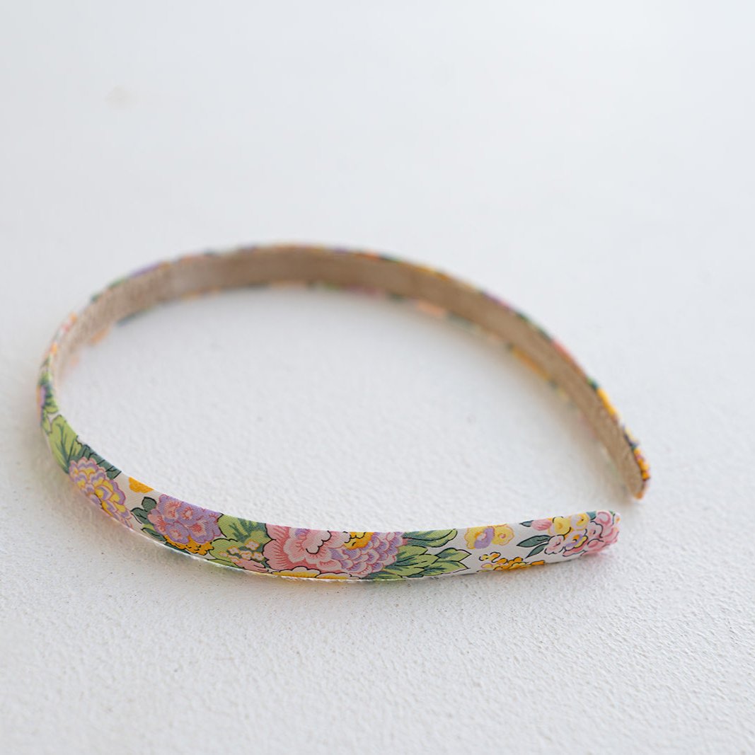 Josie Joan's Audrey Alice headband in Liberty London print