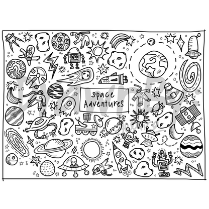 Washable Colouring Mats