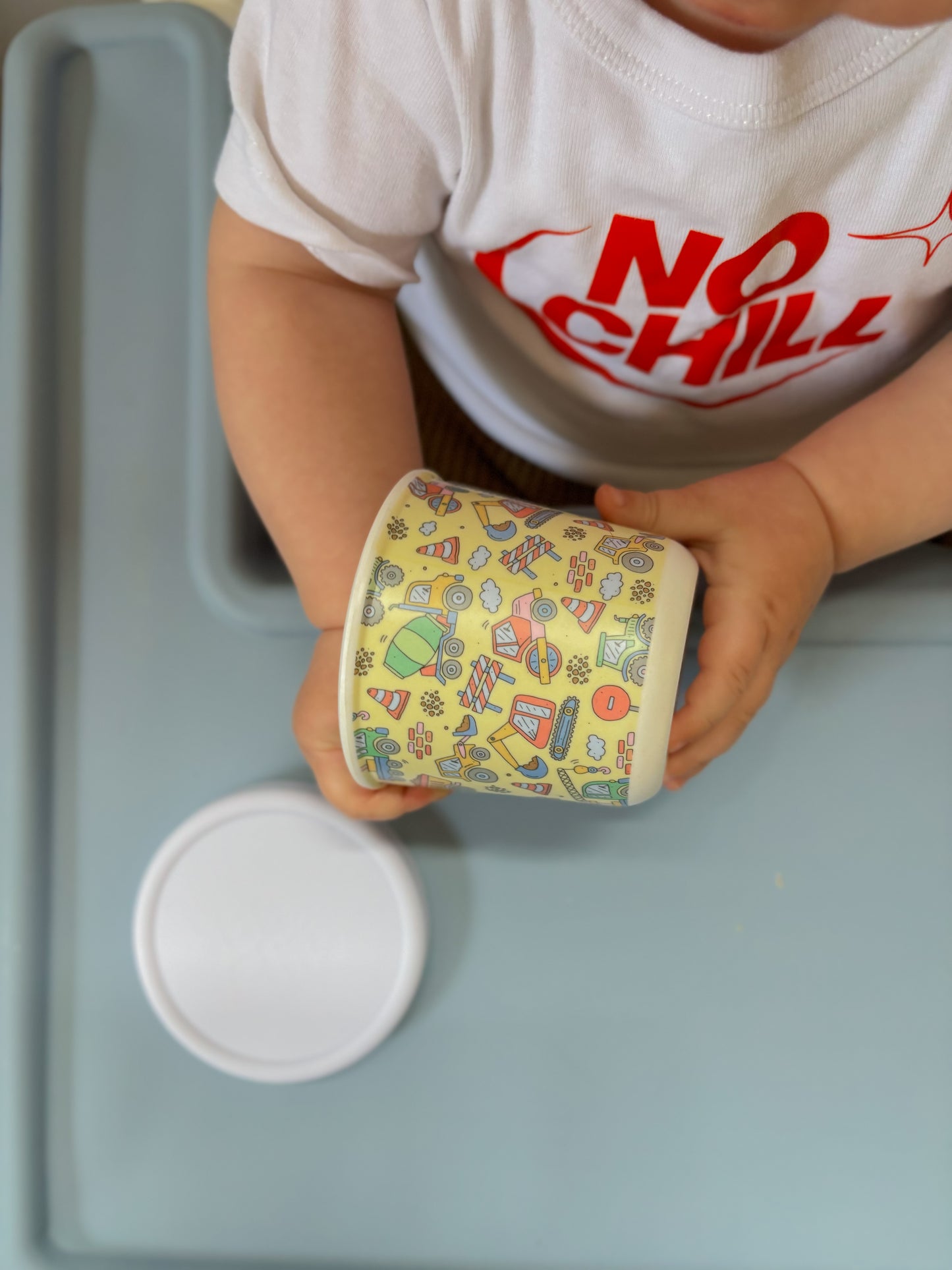 Bamboo Snack Pots - Eco-Friendly Reusable Baby Storage