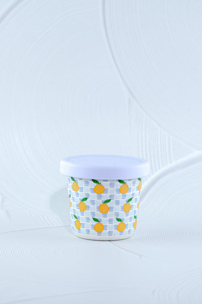 Bamboo Snack Pots - Eco-Friendly Reusable Baby Storage