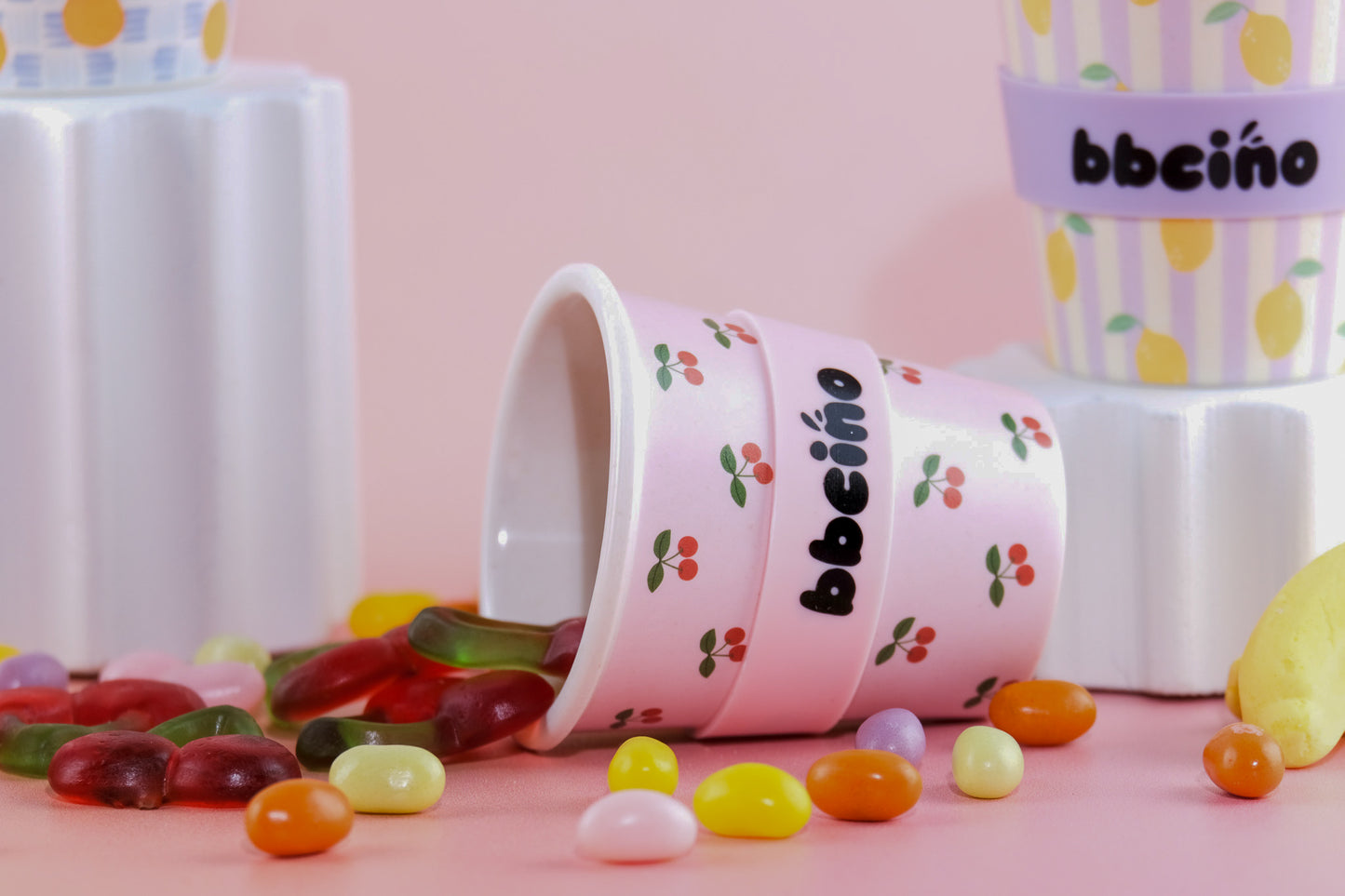BBcino Eco-Friendly Reusable Bamboo Cups
