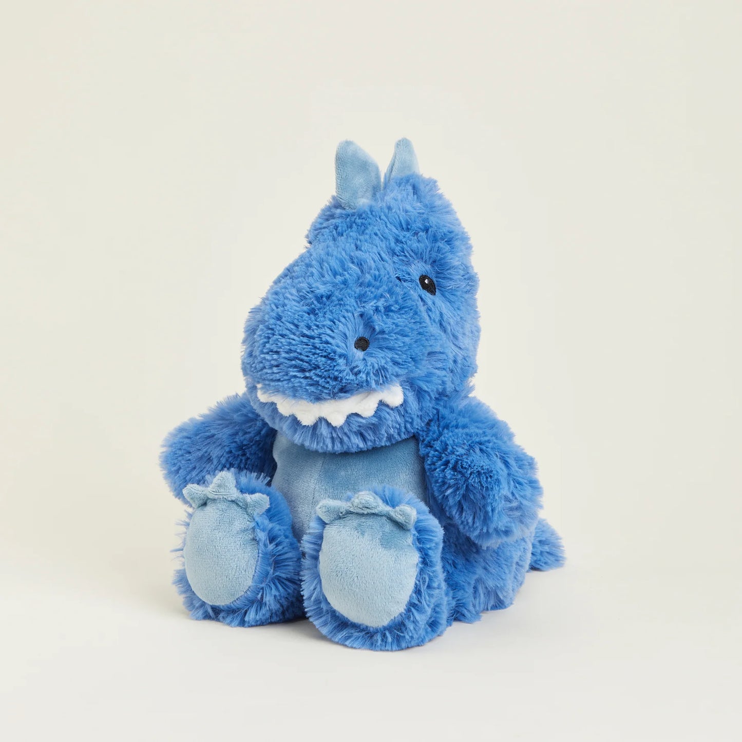 Warmies blue T-Rex dinosaur microwavable lavender plush toy