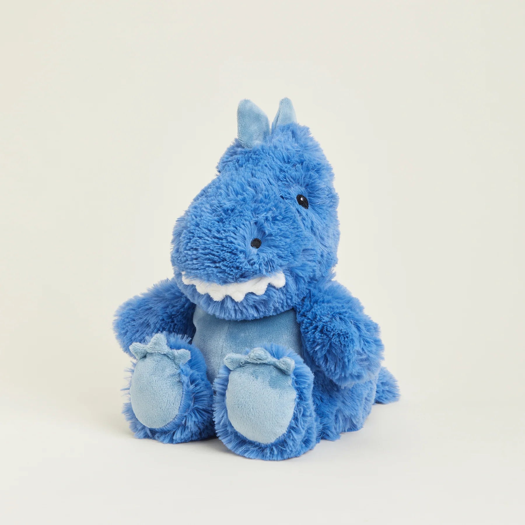 Warmies blue T-Rex dinosaur microwavable lavender plush toy