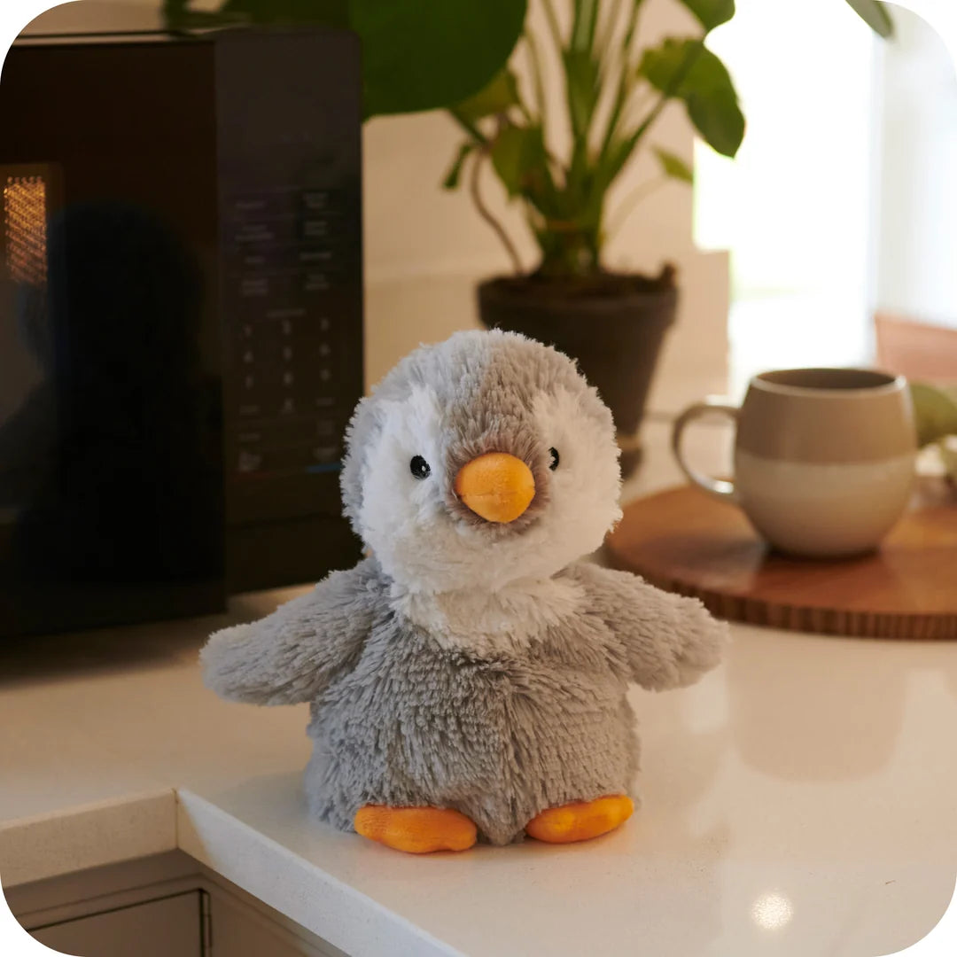 Warmies Junior penguin microwavable lavender-scented plush toy