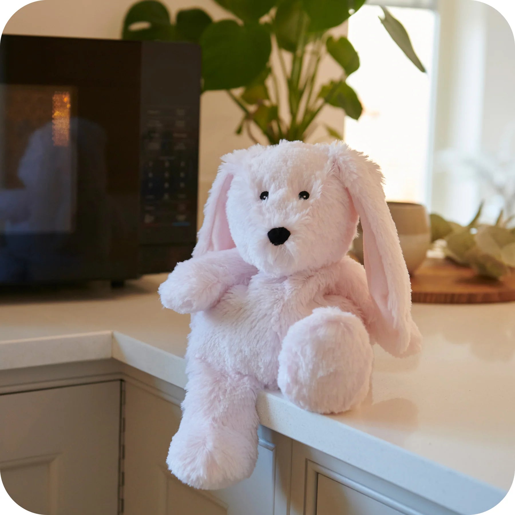 Warmies pink bunny microwavable lavender-scented plush toy