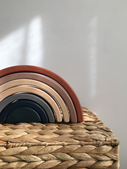 Wooden Rainbow / Terracotta