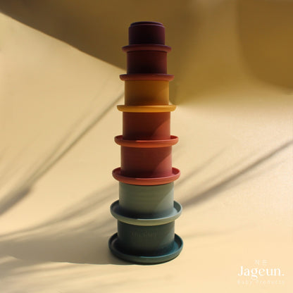 Silicone Stacking Cups
