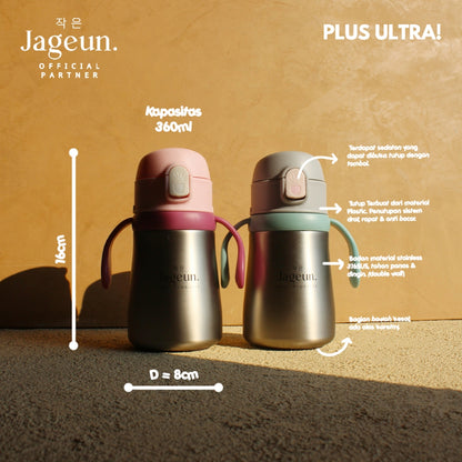 PLUS ULTRA Insulated Stainless Steel Straw Bottle