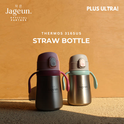 PLUS ULTRA Insulated Stainless Steel Straw Bottle
