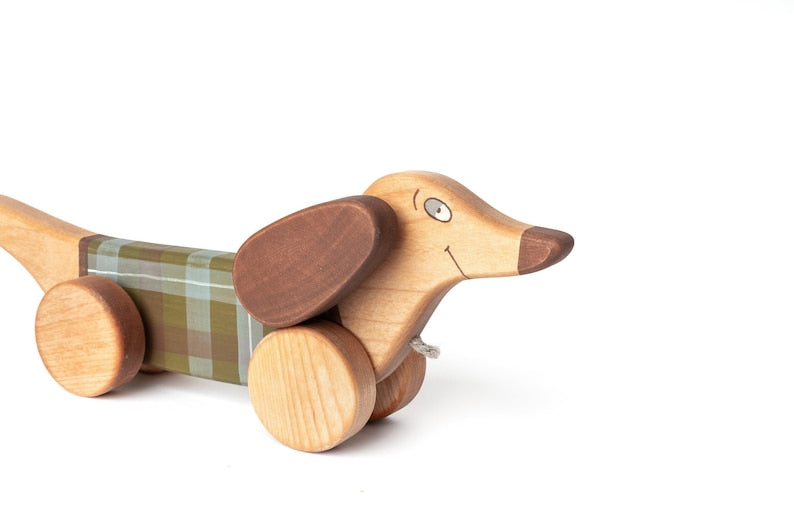 Pull Toy Sausage Dog