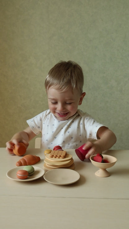 Wooden Play Food Set | Desserts