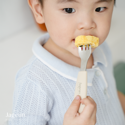 Stainless Steel Toddler Spoon & Fork Set